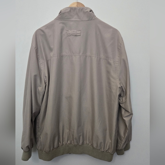 London Fog Retro 90's Beige Bomber Jacket - Picture 2 of 3